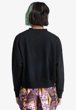 Element Femme KASS Sweatshirt Flint Black -Element Soldes e4715ae069934209a05a2fa015565892