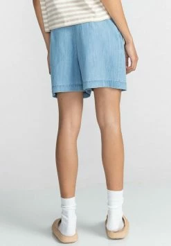 Element Femme Short En Jean Bleached -Element Soldes e47b4542b95c48fcb10c31fb20491940