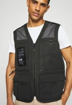 Element Homme AETHER VEST Veste Sans Manches Flint Black -Element Soldes e52f08b7ad5a408fb213d605b6cdcbc2