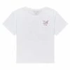 Element UCCELLO T Shirt Imprimé Optic White Femme