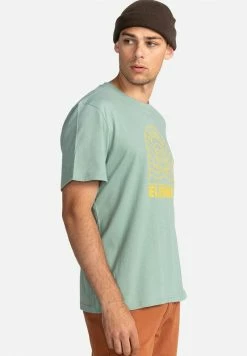 Element Homme ADONIS CSSNELP T Shirt Imprimé Chinois Green -Element Soldes ea9d9863dbef40e99a65109289c5d377