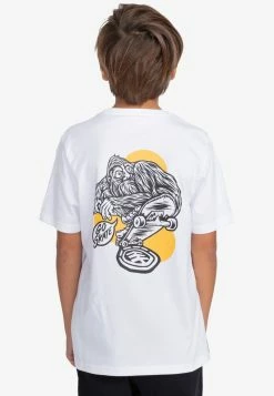 Element DROPIN MANCHES COURTES T Shirt Imprimé Optic White Enfant -Element Soldes ebe88752068c4d01a453e9c9d7794d95