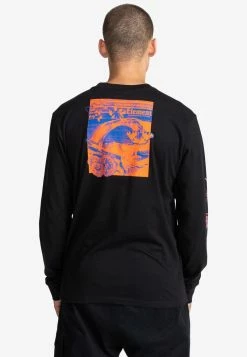 Element Homme CATRON T Shirt à Manches Longues Flint Black -Element Soldes ec2841676c6a4ddabb7c5dc7609e29eb
