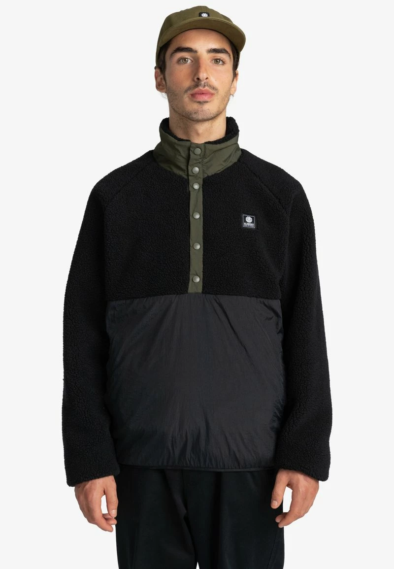 Element MOUNTAIN SHERPA Sweat Polaire Flint Black Homme 1 Element MOUNTAIN SHERPA Sweat Polaire Flint Black Homme