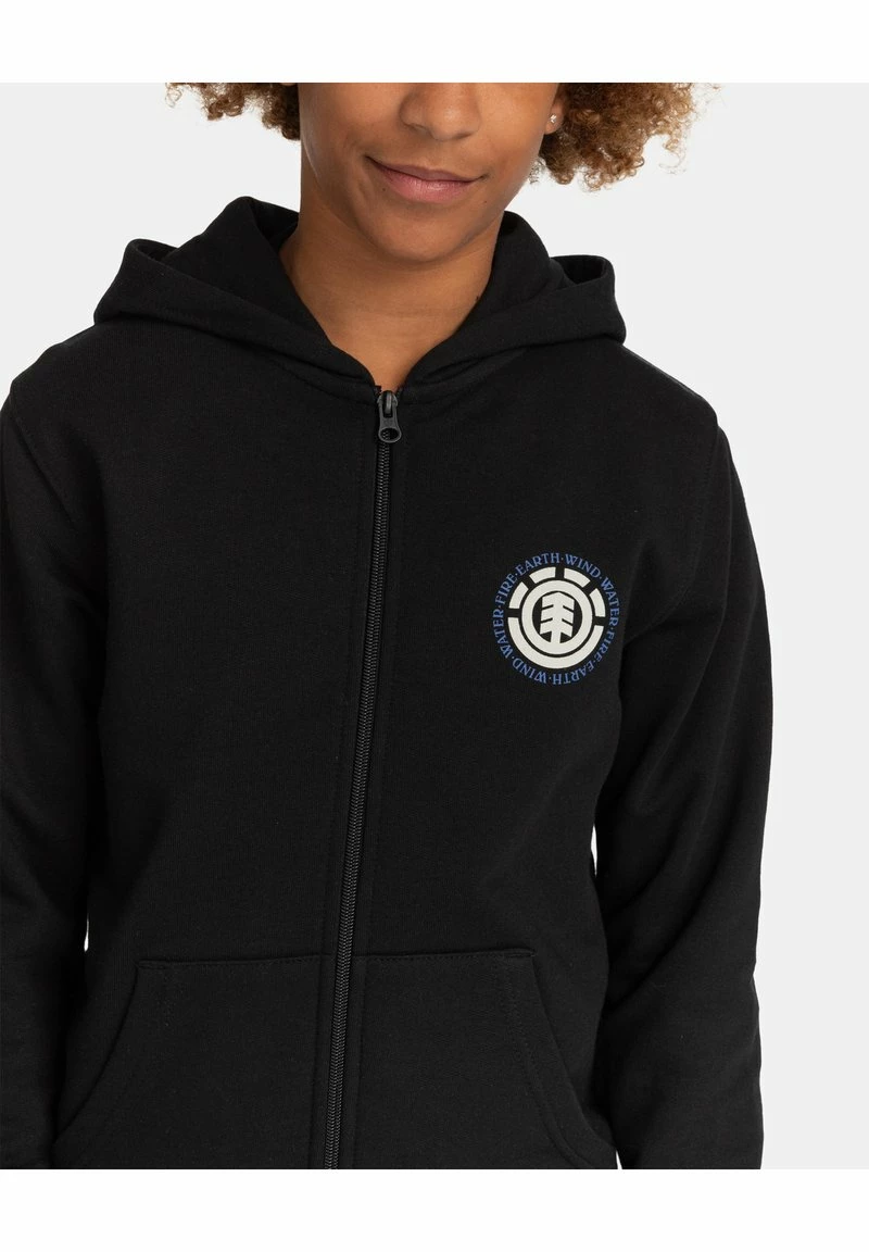 Element Enfant Sweat à Capuche Zippé Flint Black 5 Element Enfant Sweat à Capuche Zippé Flint Black – Image 5