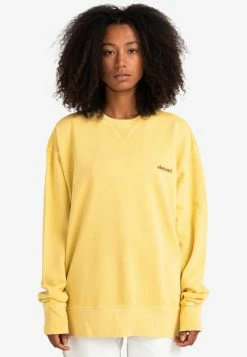 Element Sweatshirt Cream Gold Femme