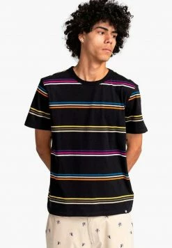 Element T Shirt Imprimé Flint Black Homme