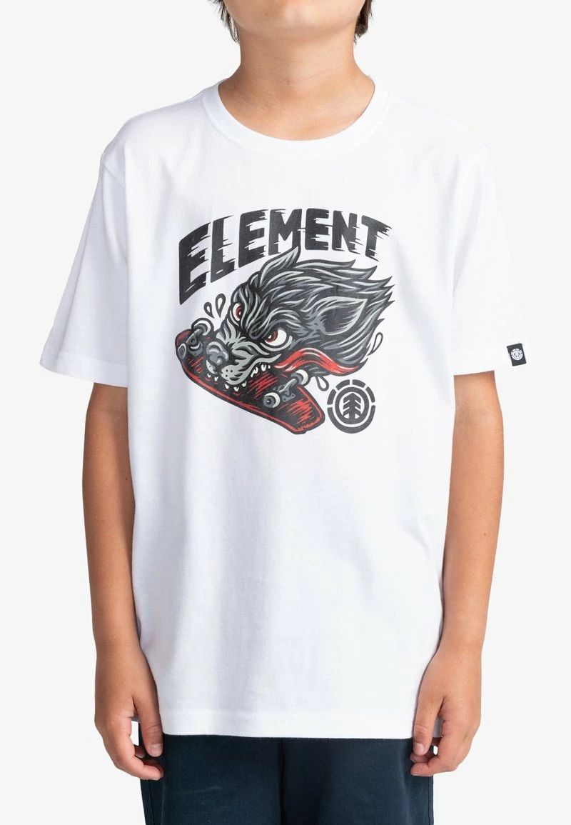Element Manches Courtes T Shirt Imprimé Optic White Enfant 2 Element Manches Courtes T Shirt Imprimé Optic White Enfant – Image 2