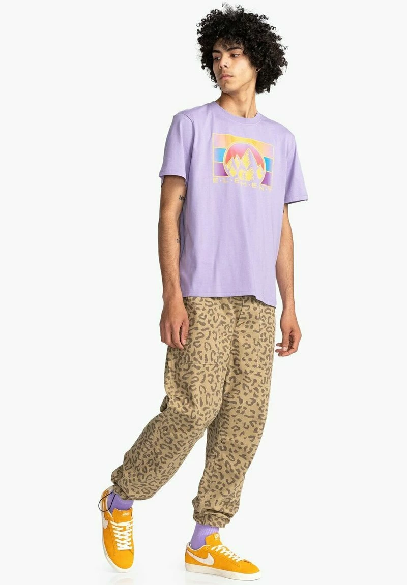 Element Homme T Shirt Imprimé Purple 2 Element Homme T Shirt Imprimé Purple – Image 2