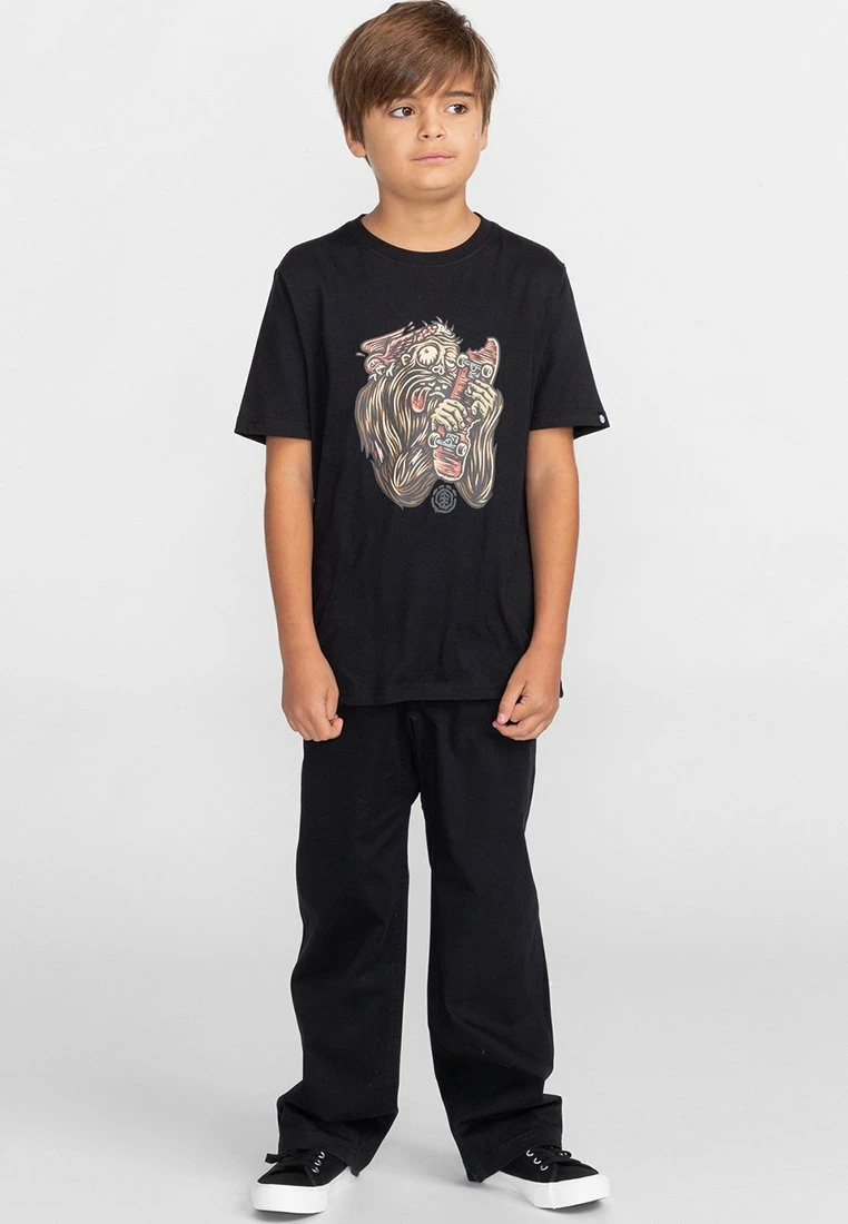 Element Manches Courtes T Shirt Imprimé Flint Black Enfant 1 Element Manches Courtes T Shirt Imprimé Flint Black Enfant