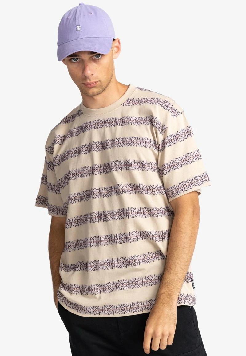 Element T Shirt Imprimé Oxford Tan Homme 1 Element T Shirt Imprimé Oxford Tan Homme