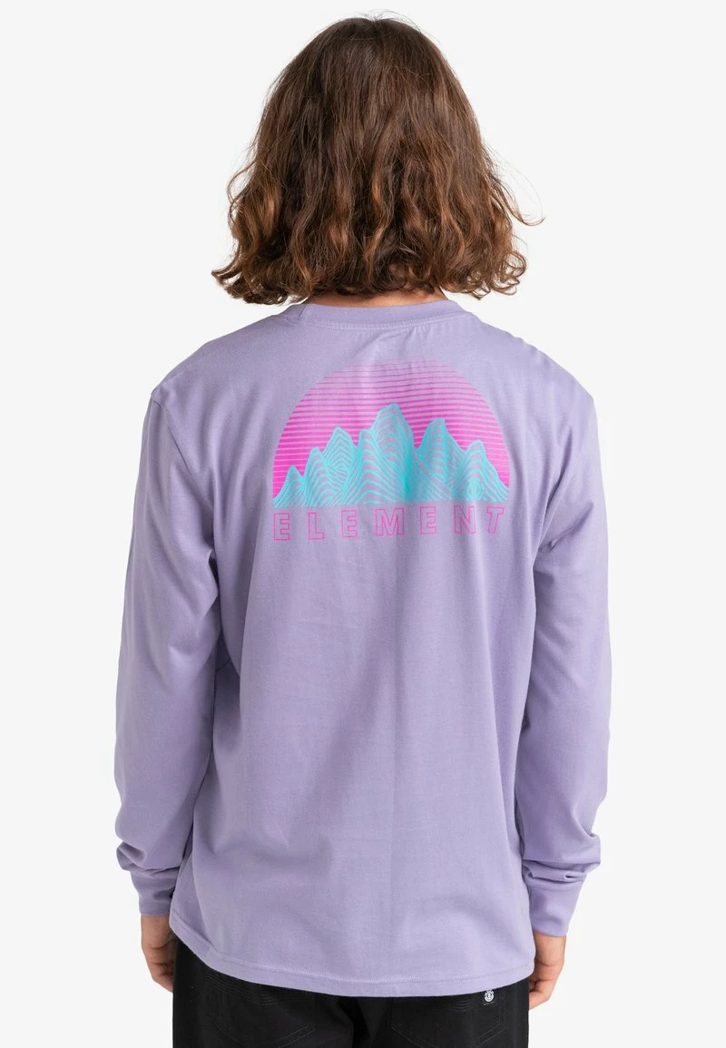 Element Homme T Shirt Imprimé Purple 3 Element Homme T Shirt Imprimé Purple – Image 3