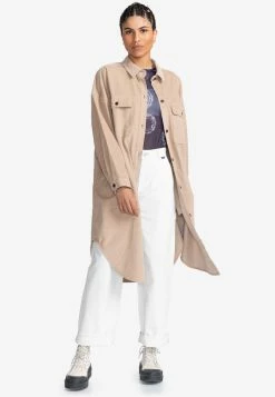 Element Femme Chemisier Oxford Tan