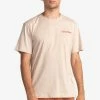 Element Homme BLAZIN CHEST T Shirt Imprimé Oxford Tan