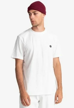 Element T Shirt Basique Off White Homme