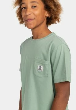Element Enfant BASIC LABEL MANCHES COURTES T Shirt Basique Chinois Green -Element Soldes fc6fcf442ebc4246bd9967d3b501bfe4