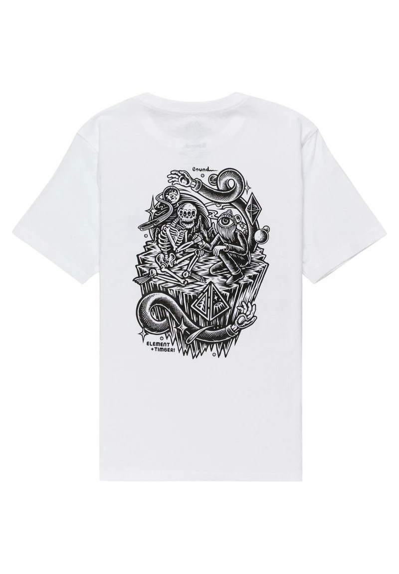 Element ACCEPTANCE T Shirt Imprimé Optic White Enfant 2 Element ACCEPTANCE T Shirt Imprimé Optic White Enfant â Image 2