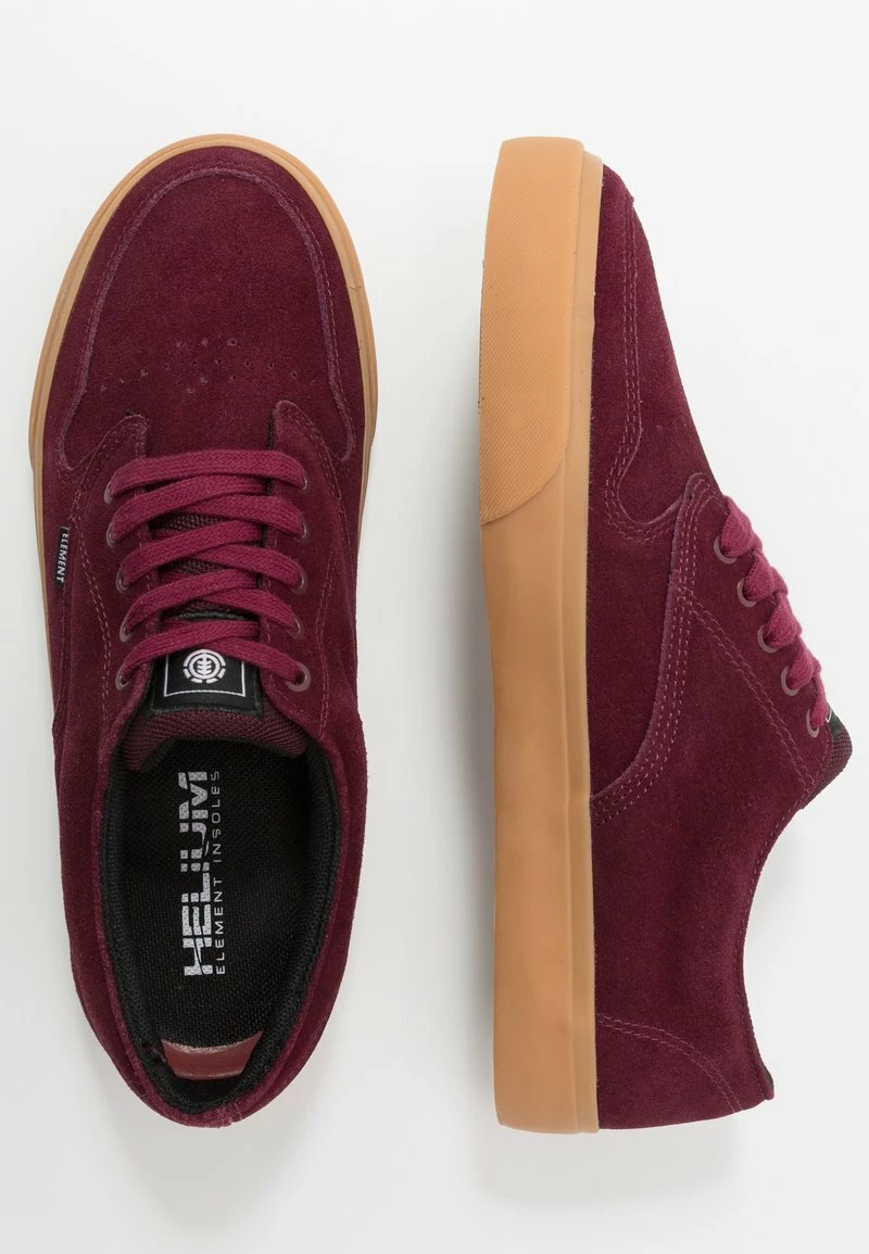 Element TOPAZ Chaussures De Skate Dark Red/brown Homme 2 Element TOPAZ Chaussures De Skate Dark Red/brown Homme – Image 2