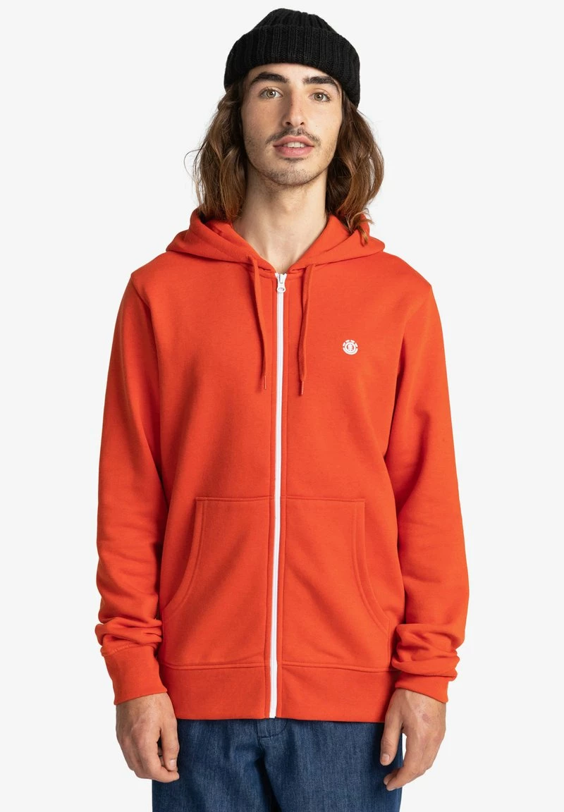 Element Homme CORNELL CLASSIC Sweat à Capuche Zippé Red Clay 1 Element Homme CORNELL CLASSIC Sweat à Capuche Zippé Red Clay